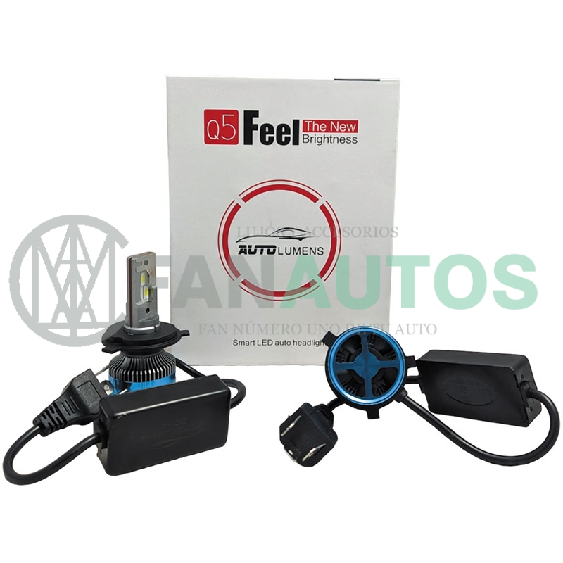 Luces Led Autolumenes Q5 Feel Bicolor H4