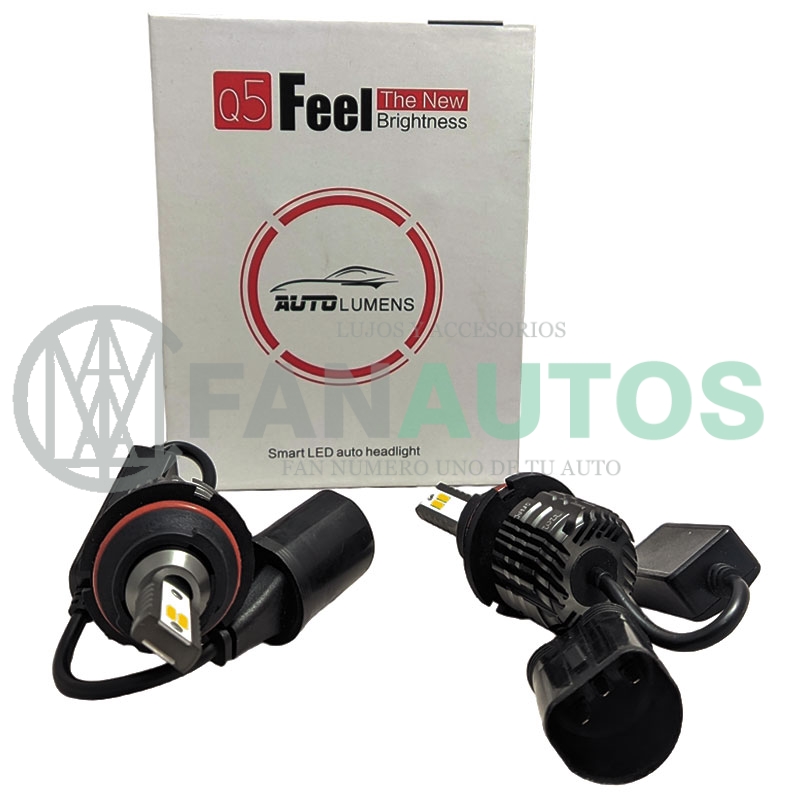 Luces Led Autolumenes Q5 Feel Bicolor H4